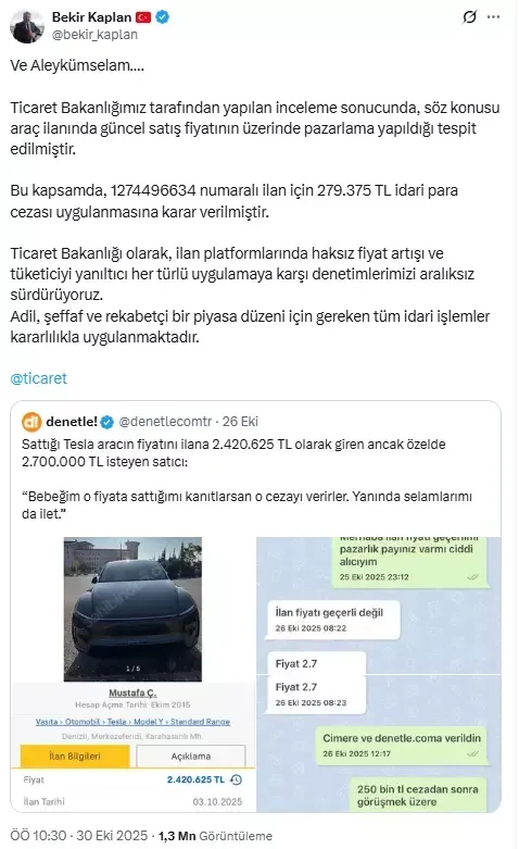 Selamlarimi Da Ilet Demisti Bakanlik Aleykum 19201486 7646 M