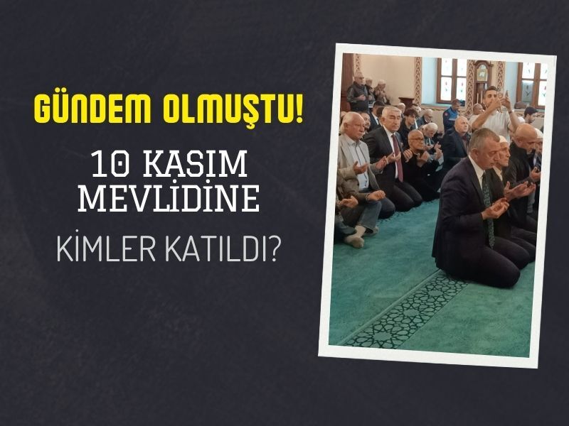 10 Kasim Mevlidi Kocaeli Protokol Katilimi