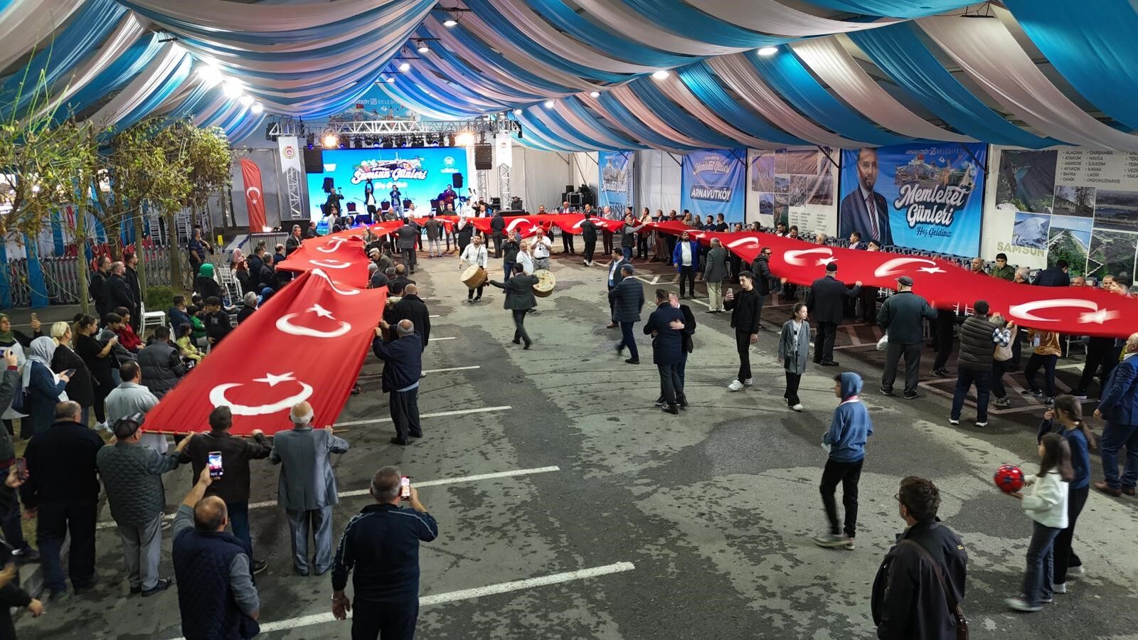 Samsun’un kültürü ve lezzetleri Arnavutköy Memleket Günleri’nde buluştu