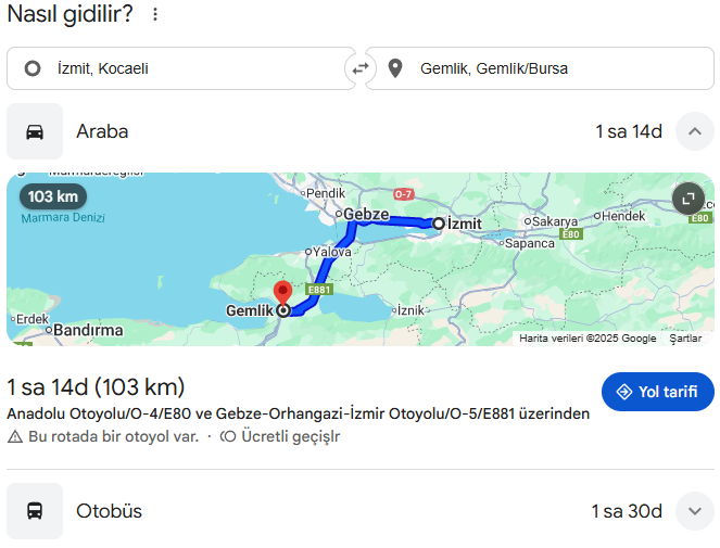 Bursa Gemlikten Kocaeliye Nasil Gidilir.jpg