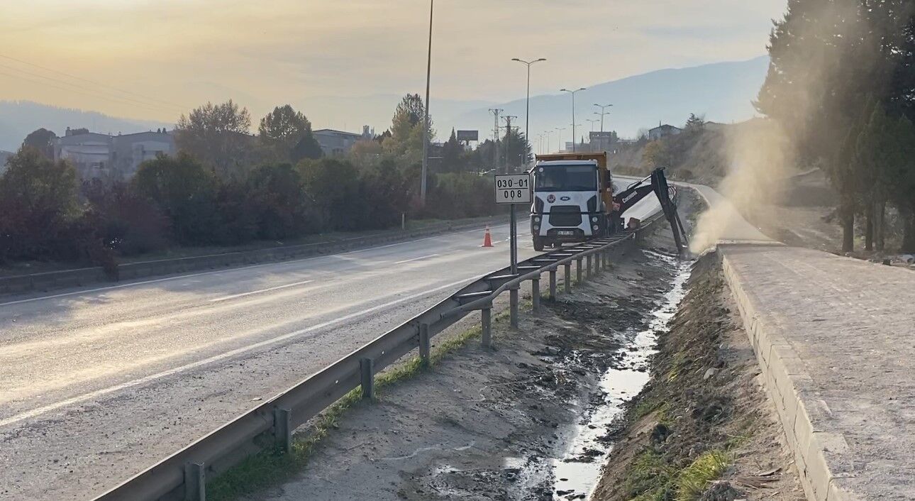 Çalışmalar Sırasında Patlayan Doğal Gaz Borusu Tedirgin Etti 2