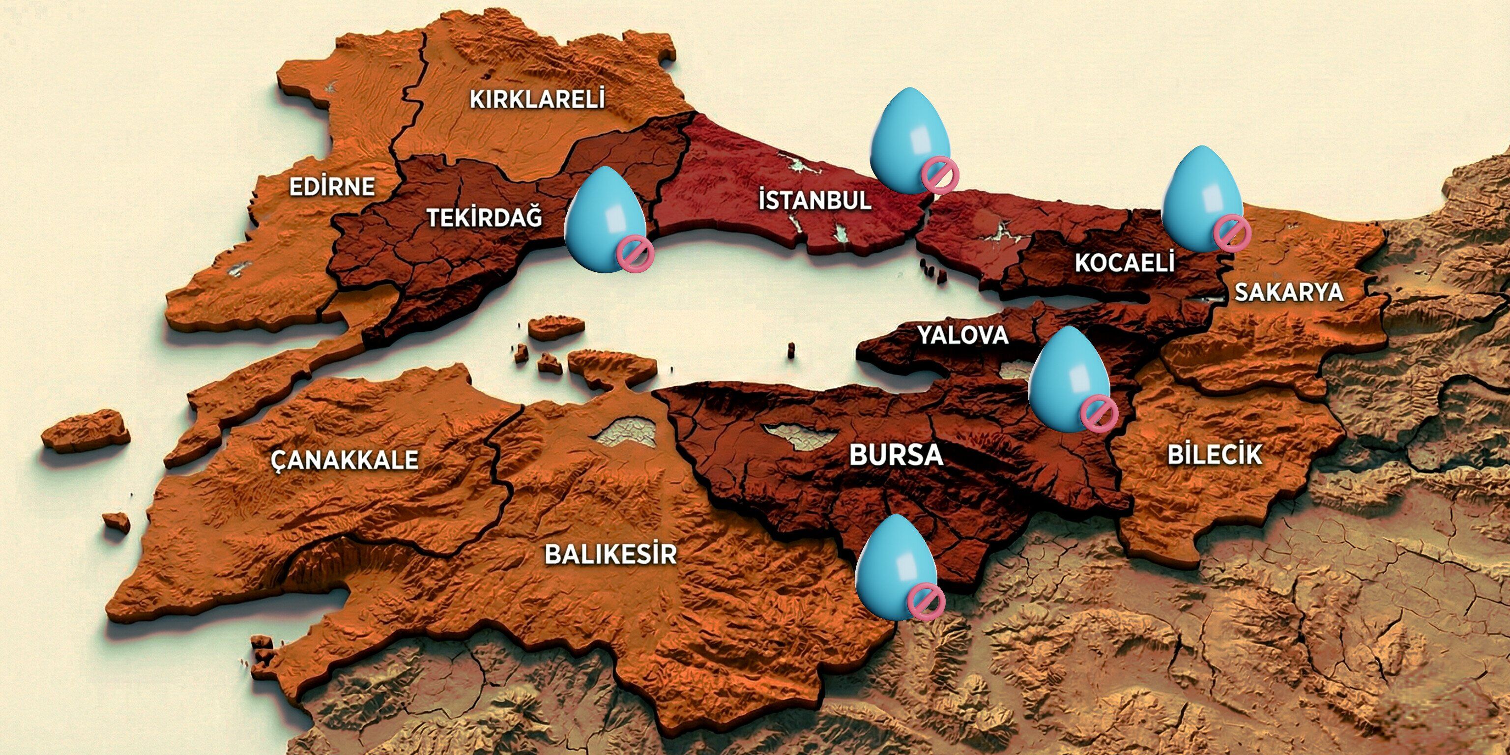 Su krizi büyüyor: Yalova’da musluklar kapanıyor, Kocaeli’de durum kritik