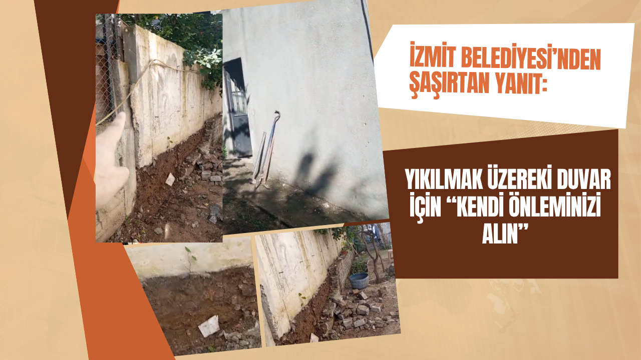 Izmit Belediyesinden Şaşırtan Yanıt