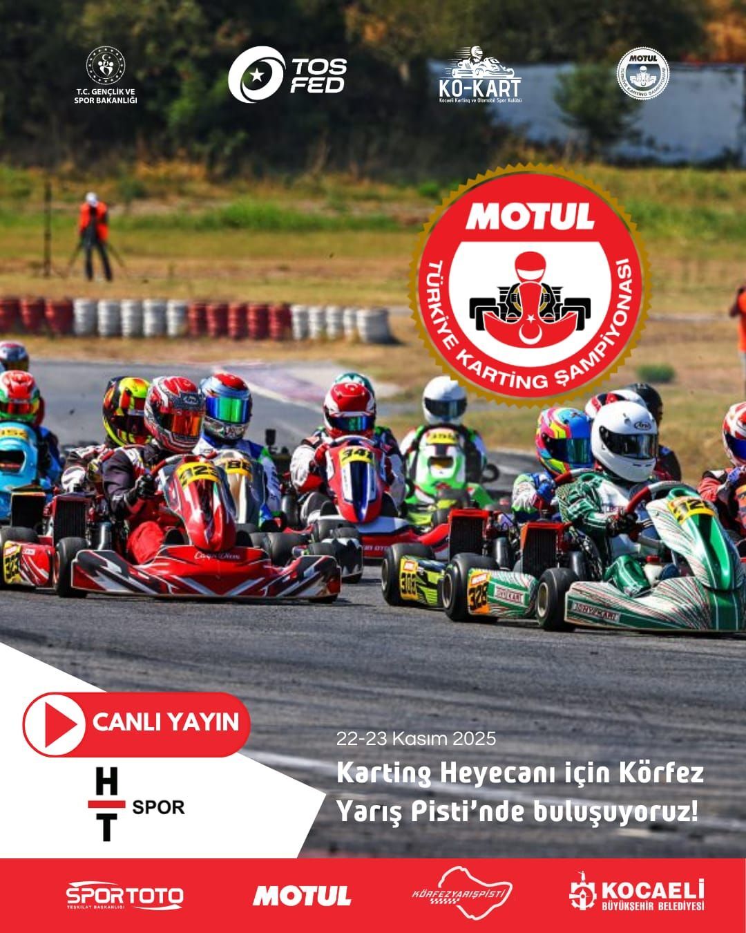 Karting Sampiyonasi Korfez Yaris Pisti 2025 Heyecan 1
