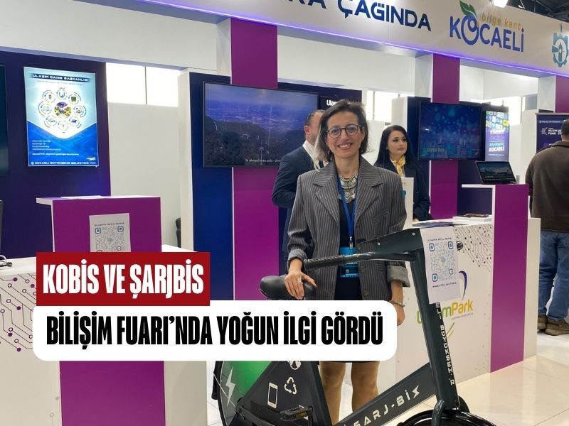 Kocaeli Bilişim Fuari Kobis Sarjbis Akilli Bisiklet