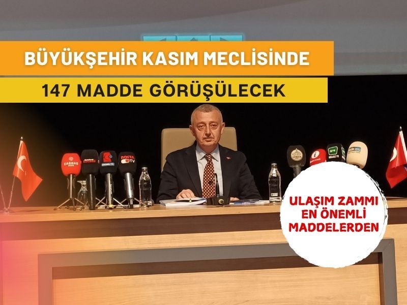 Kocaeli Buyuksehir Meclis Toplantisi Kasim 2025
