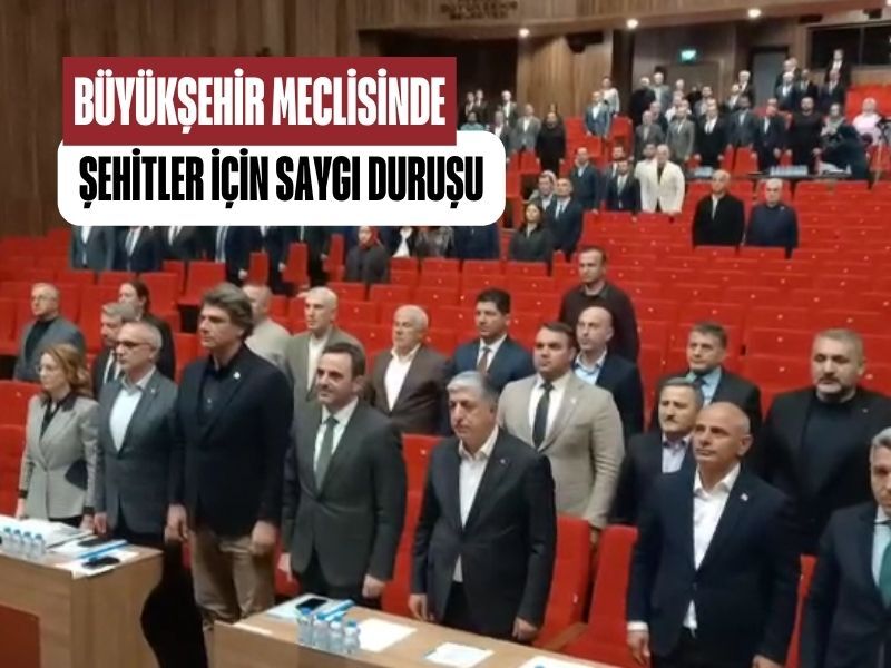 Kocaeli Meclis Sehitler Icin Saygi Durusu 2025