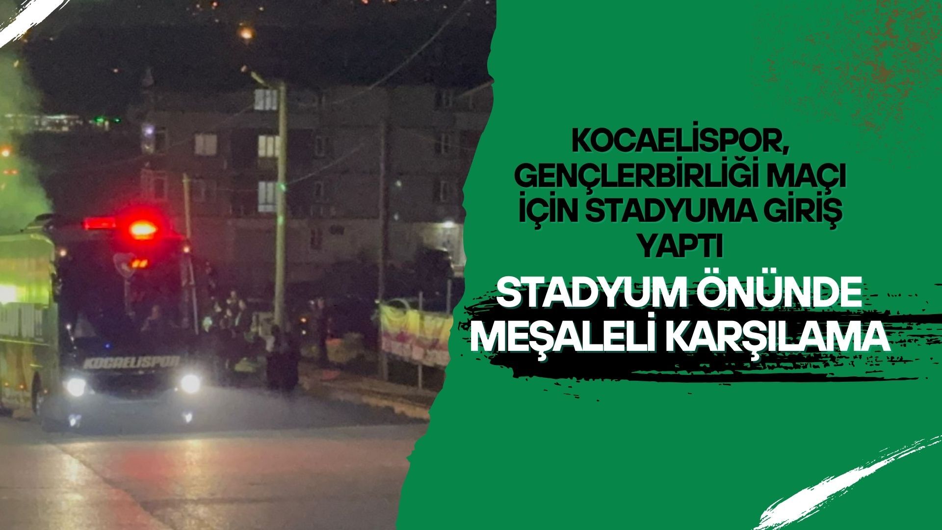 Kocaelispor, Gençlerbirliği Maçı İçin Stadyuma Giriş Yaptı-1