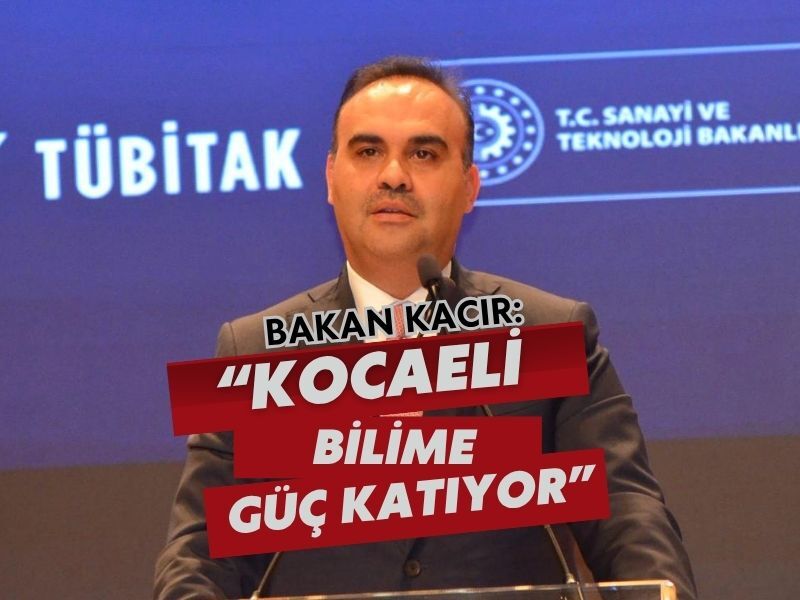 Mehmet Fatih Kacir Bilimpark Acilis Kocaeli