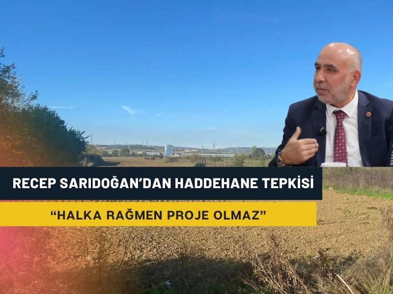 Recep Saridogan Kartepede Haddehane Tepkisi