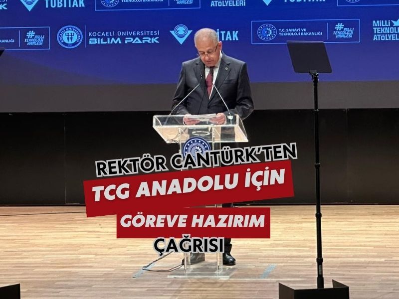 Rektor Canturk Tcg Anadolu Bilimpark Acilis