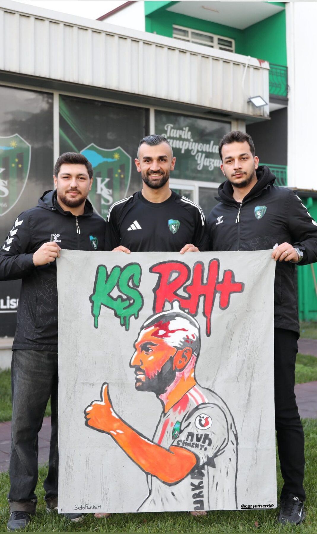 Serdar Dursun Kocaelispor Pankart Taraftar Destegi 2025