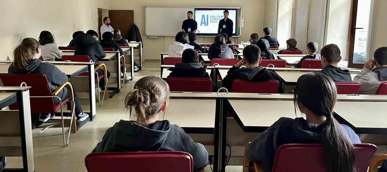 Bayburt’ta Öğrencilere Yapay Zekanın Işleyişi Anlatılarak Eğitim Verildi 2