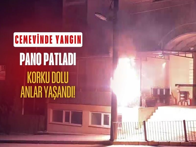 Cemevinde Yangin Trafo Patladi