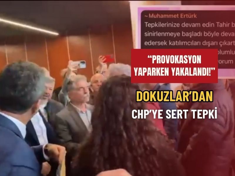 Chp Provokasyon Yaparken Yakalandi