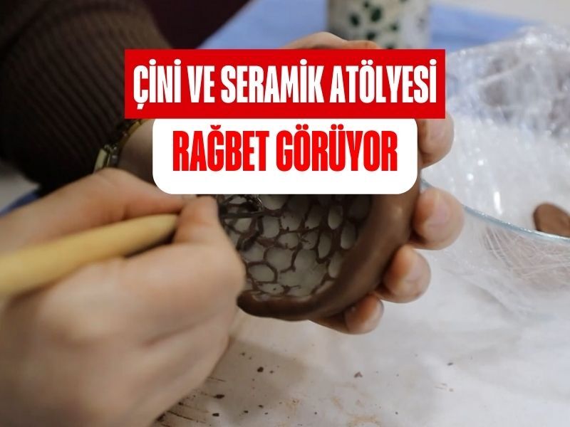 Çini Seramik Atölyesi Basiskele Kursiyerler
