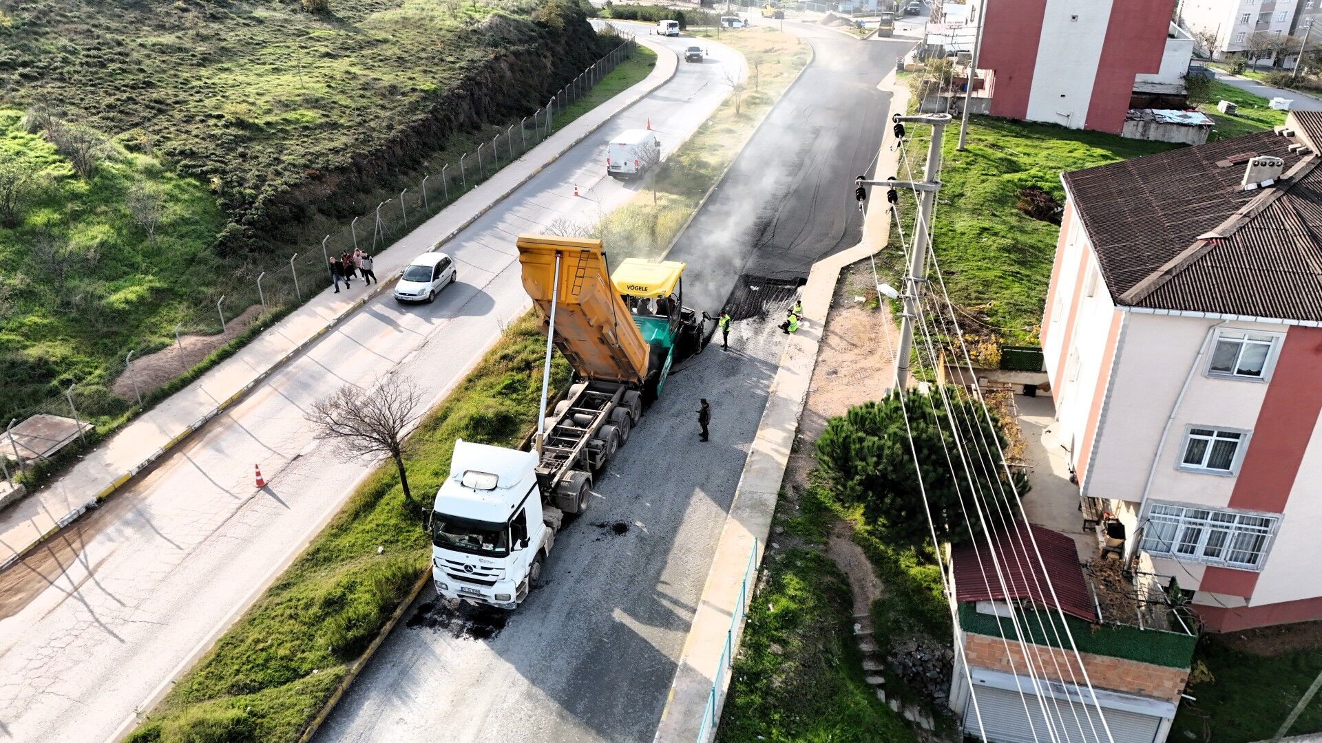 Gebze Anadolu Caddesi'ne Büyükşehir Eli Değdi (3)