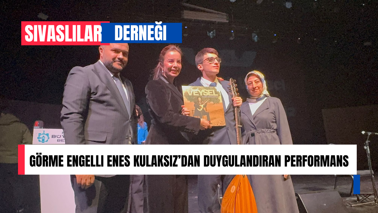 Görme Engelli Enes Kulaksız’dan Duygulandıran Performans Kocaeli
