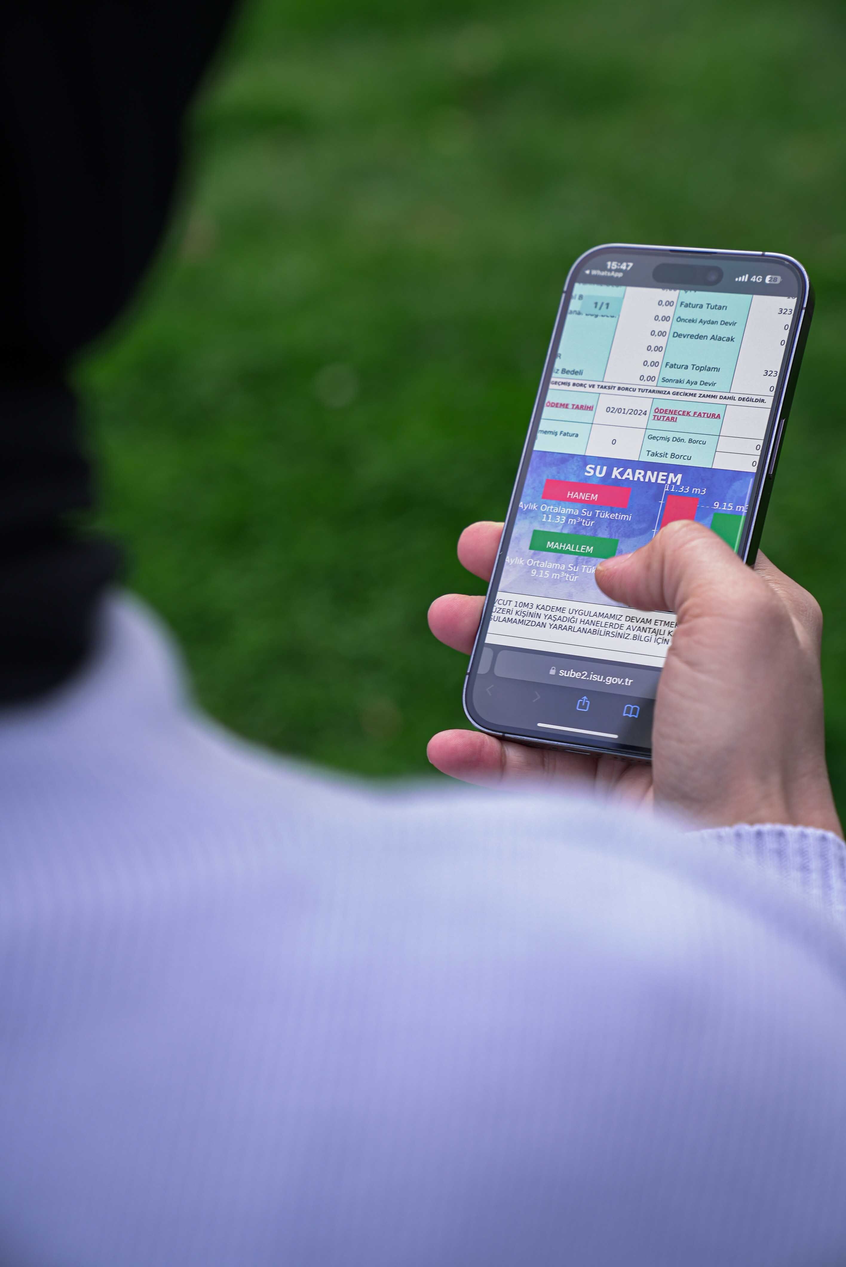 İsu’dan Abonelere Kolaylik Ücretsi̇z Sms İle Doğa Dostu Di̇ji̇tal Faturaya Geçi̇ş (5)