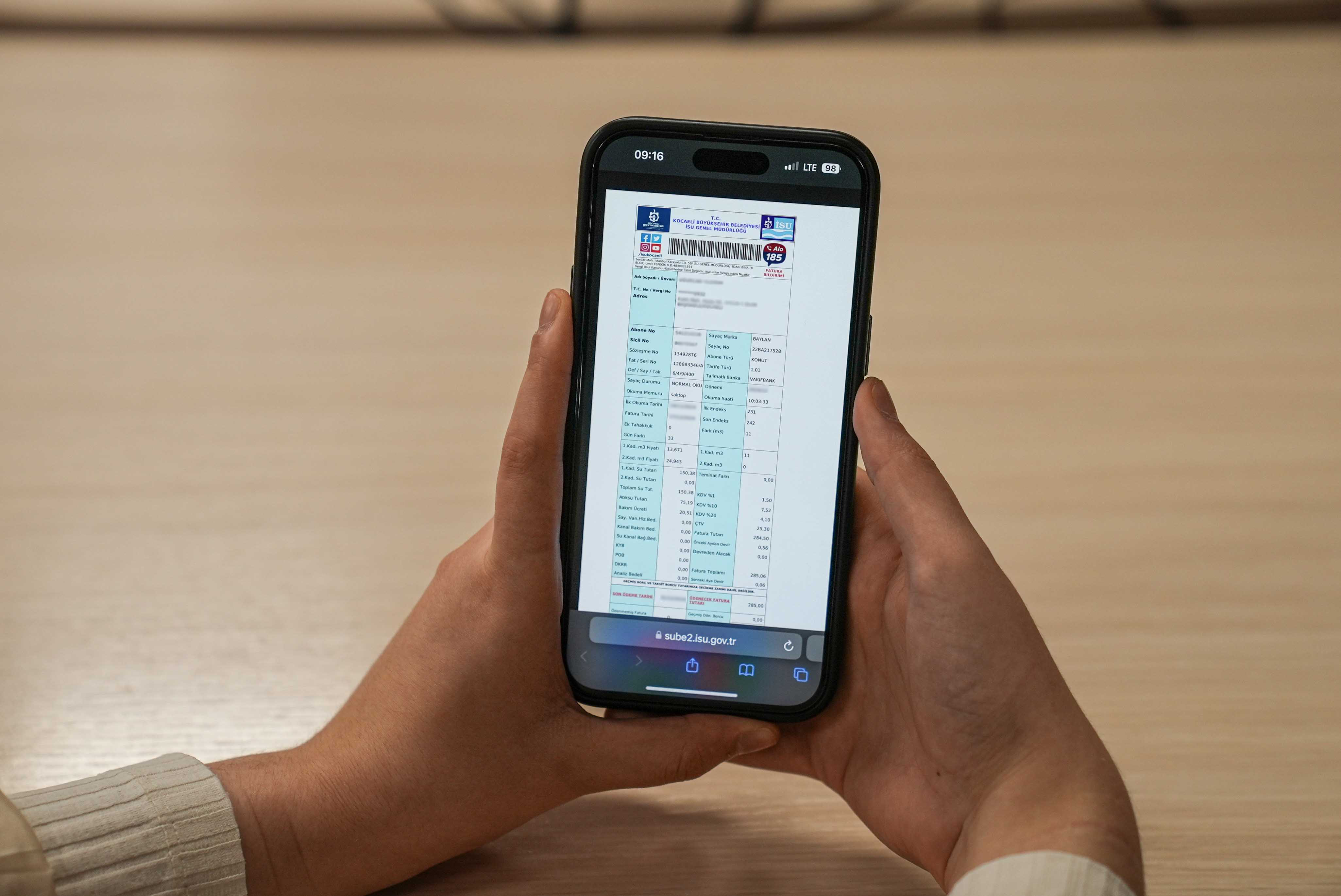 İsu’dan Abonelere Kolaylik Ücretsi̇z Sms İle Doğa Dostu Di̇ji̇tal Faturaya Geçi̇ş Güncel