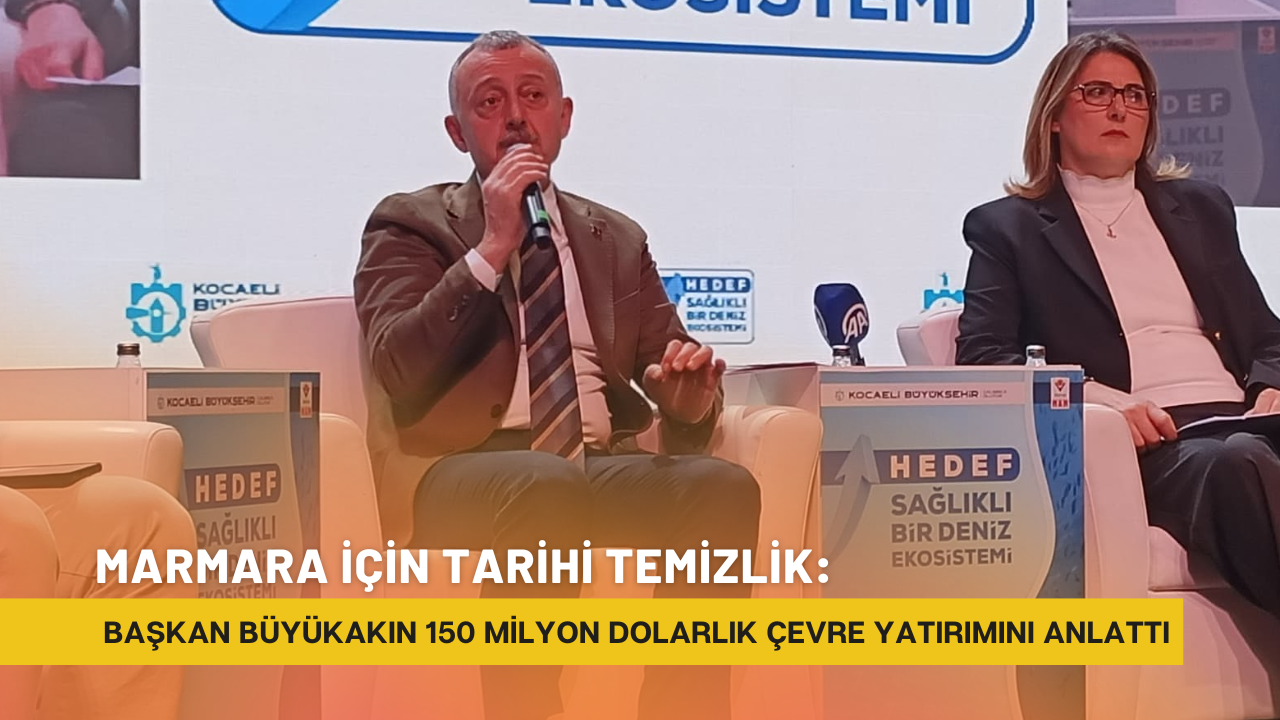 Marmara İçi̇n Tari̇hi̇ Temi̇zli̇k Başkan Büyükakin 150 Mi̇lyon Dolarlik Çevre Yatirimini Anlatti