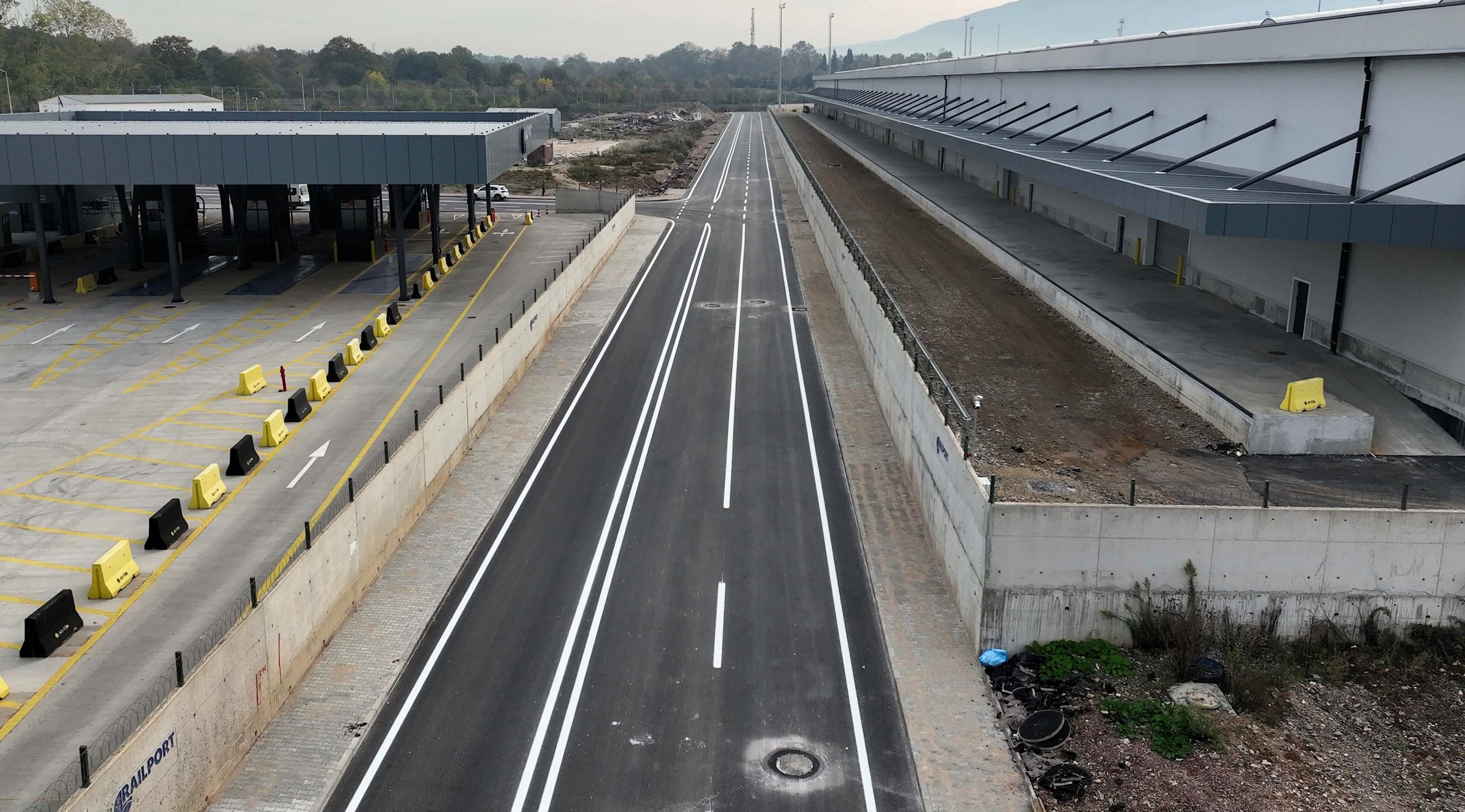 Railport'ta Asfalt Ve Yol Çizgileri Tamamlandı (4)