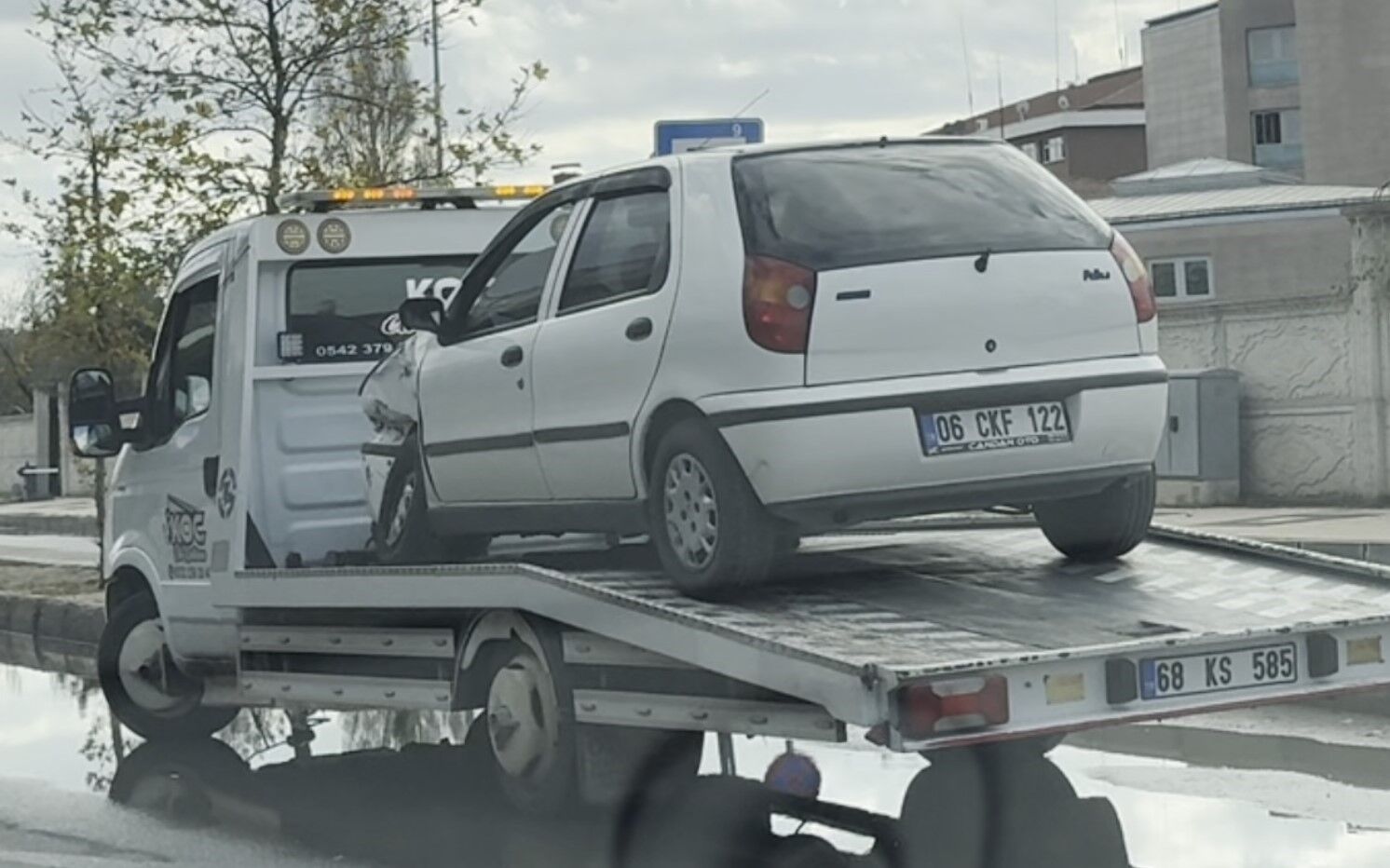 Yakınını Kaza Yerinde Gören Adam Kalp Krizi Geçirdi 2
