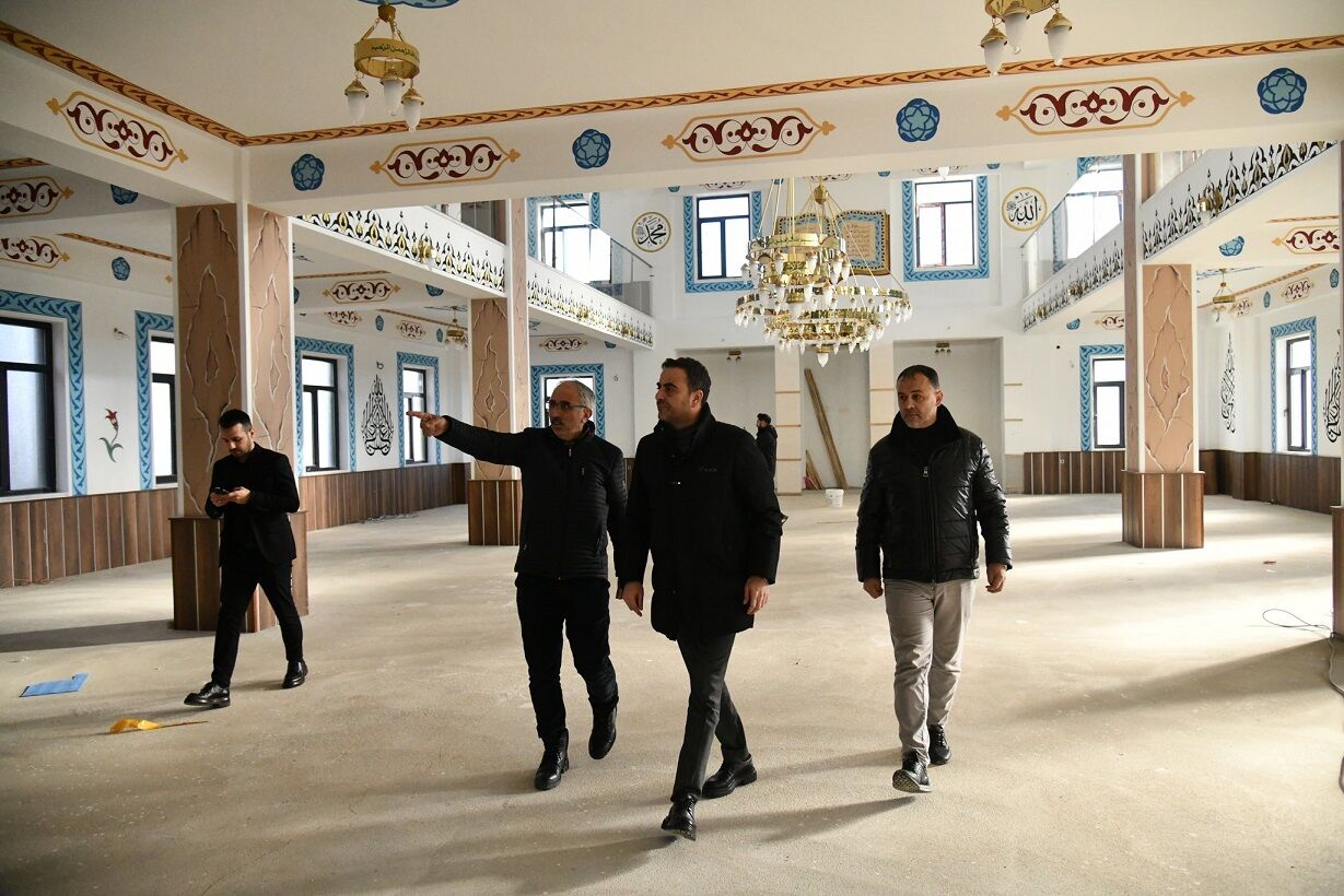 Başiskele’de Gazze Şehitleri Camii’nde Çalışmalar Sona Yaklaştı-1