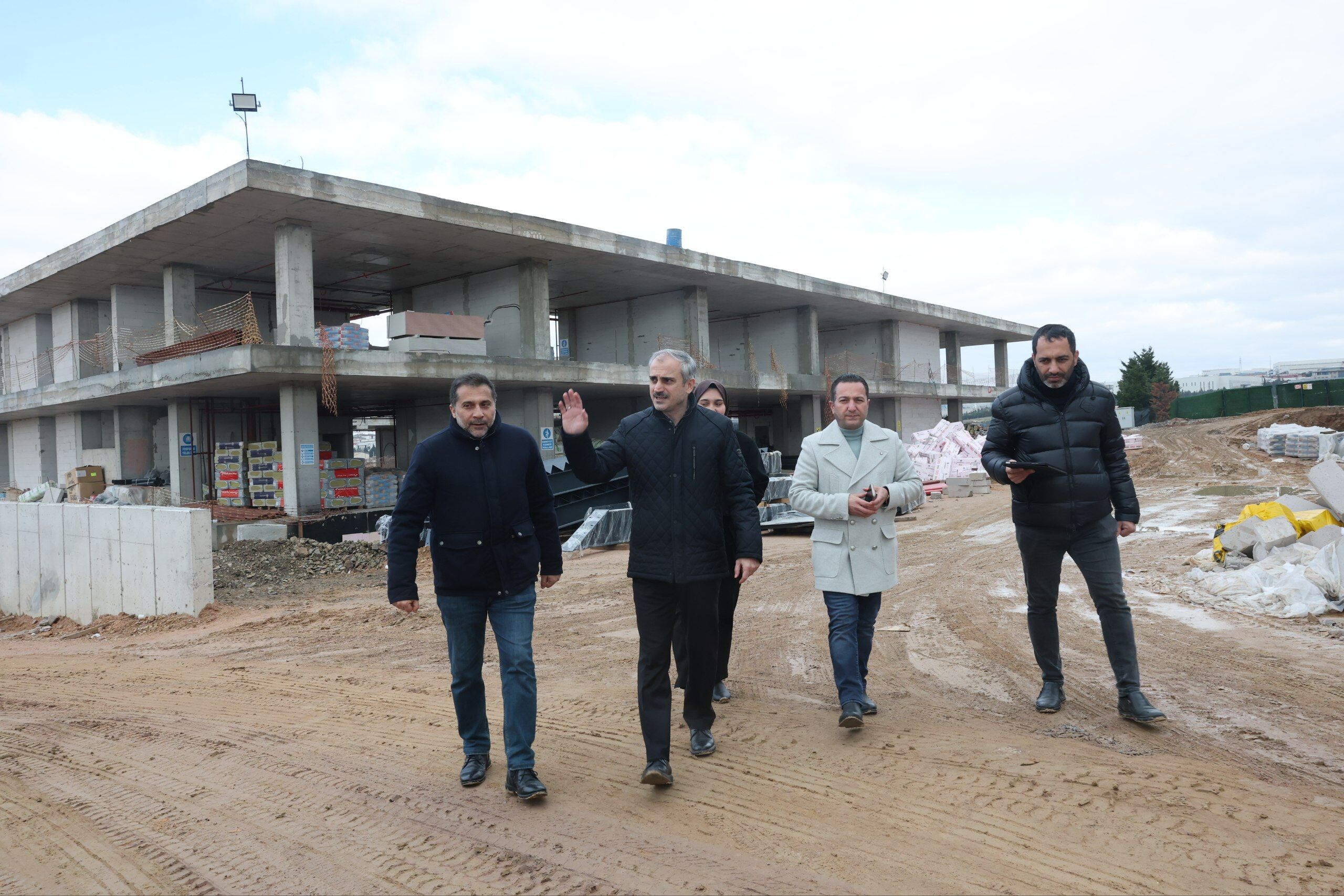 Çayırova Spor Lisesi’nde İnşaat Çalışmaları Hızla Sürüyor-2