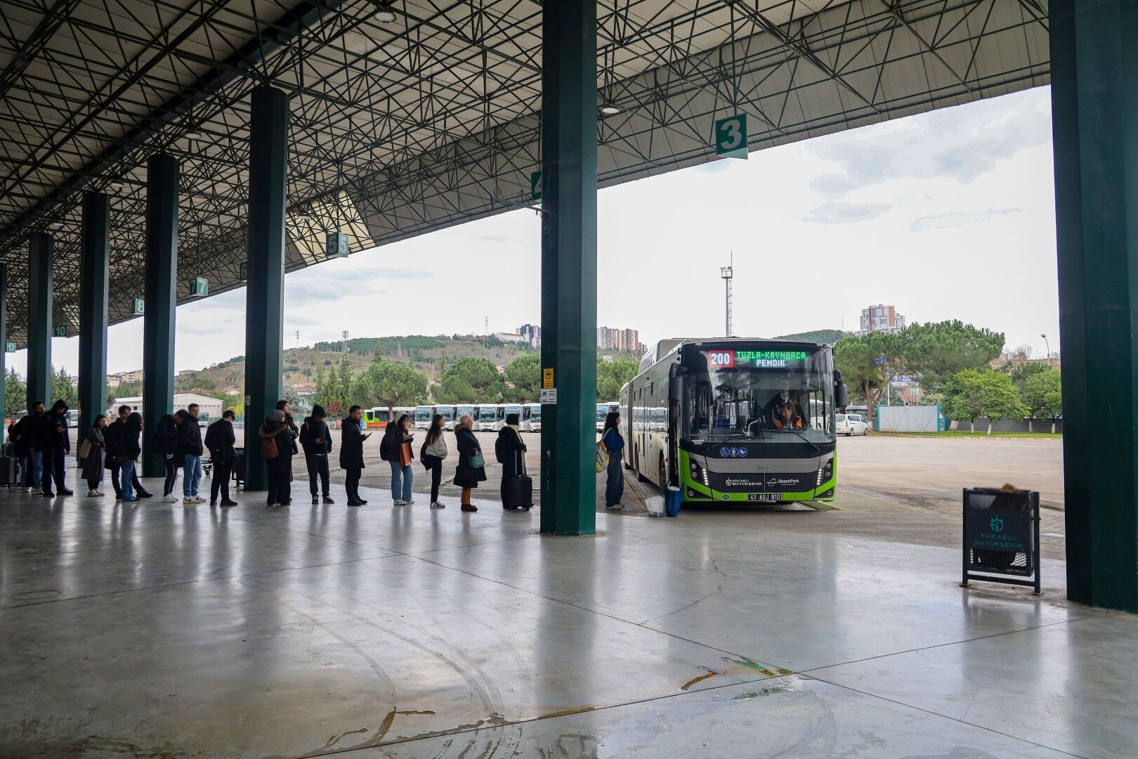 Kocaeli Otogarı’nda rekor yıl: 3 milyonun üzerinde ziyaretçi ağırlandı-1