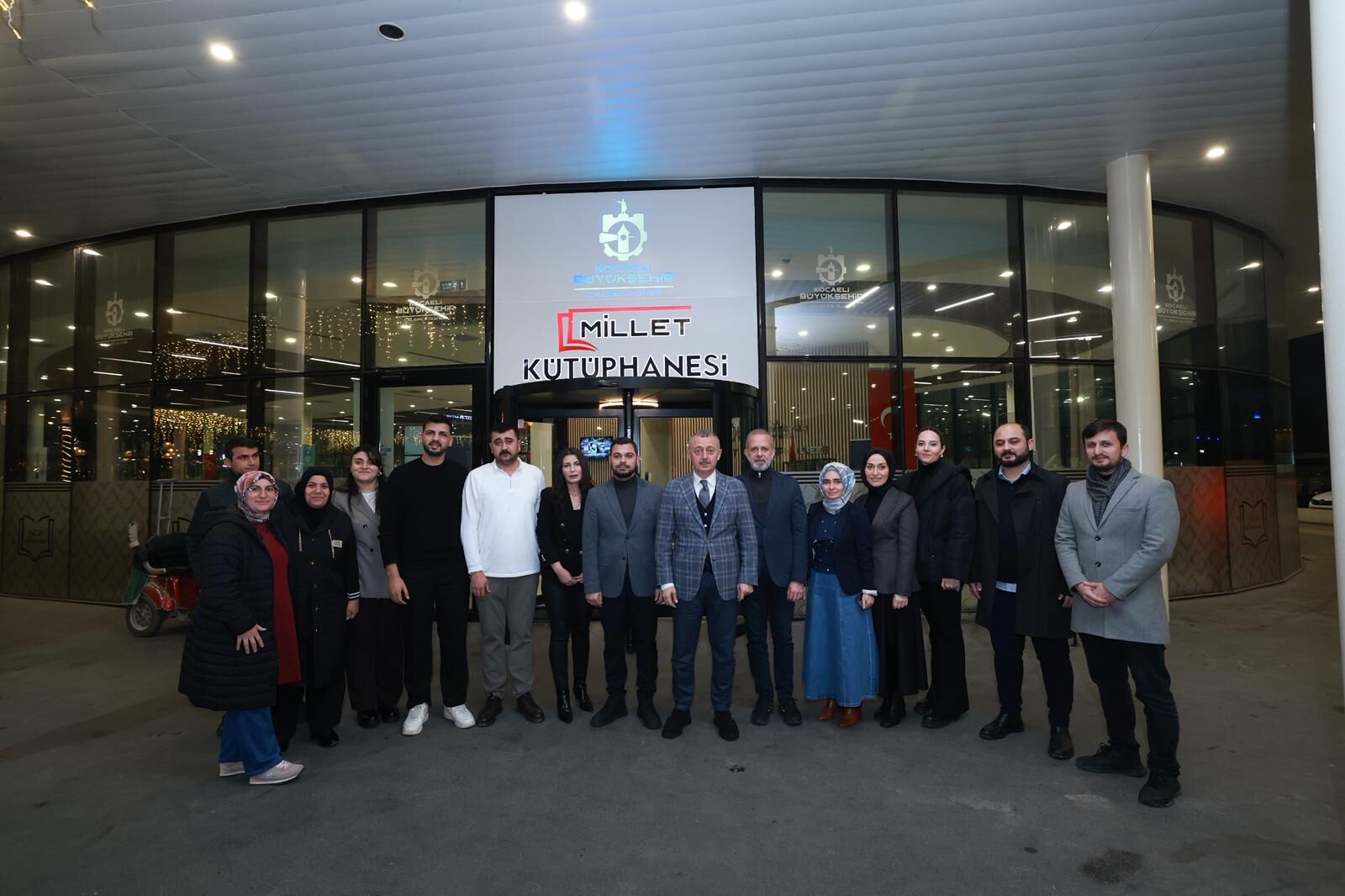 Başkan Büyükakın Yeni Yılı Gençlerle Karşıladı (4)