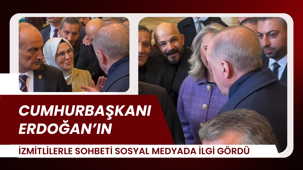 Cumhurbaşkani Erdoğan’in İzmi̇tli̇lerle Sohbeti̇ Sosyal Medyada İlgi̇ Gördü