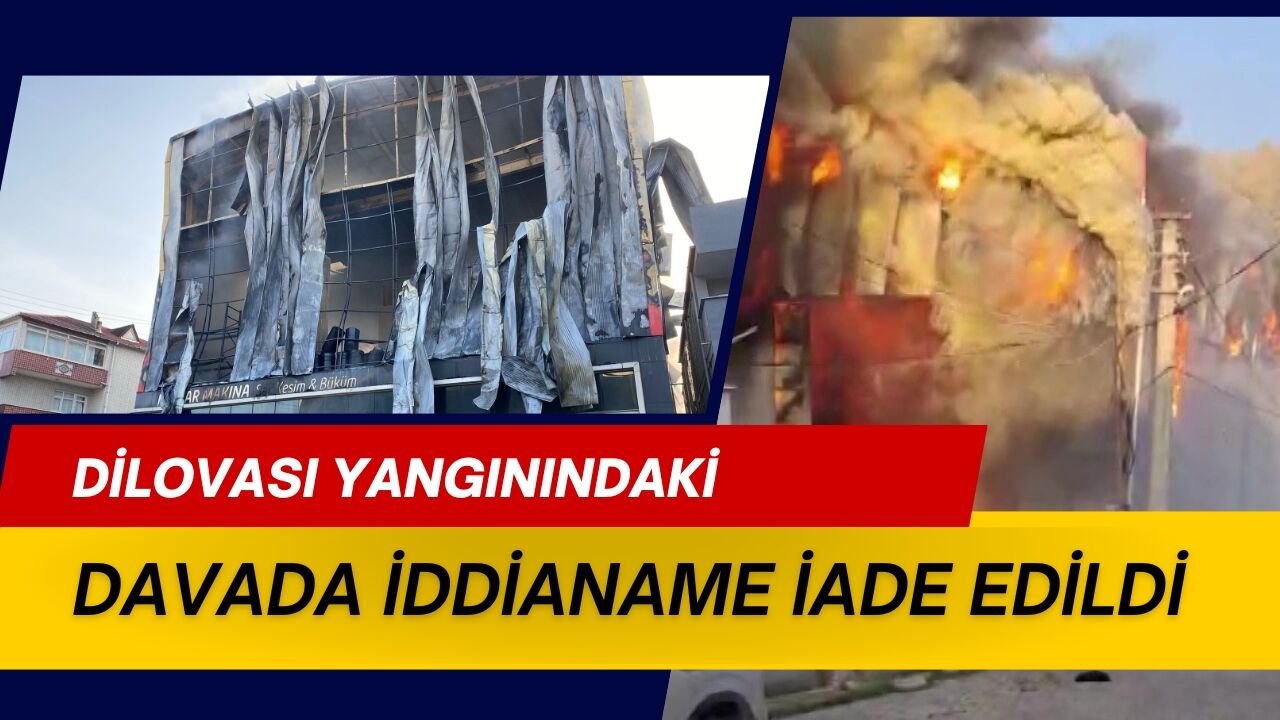 Dilovasi Kozmetik Fabrikasi Yangini
