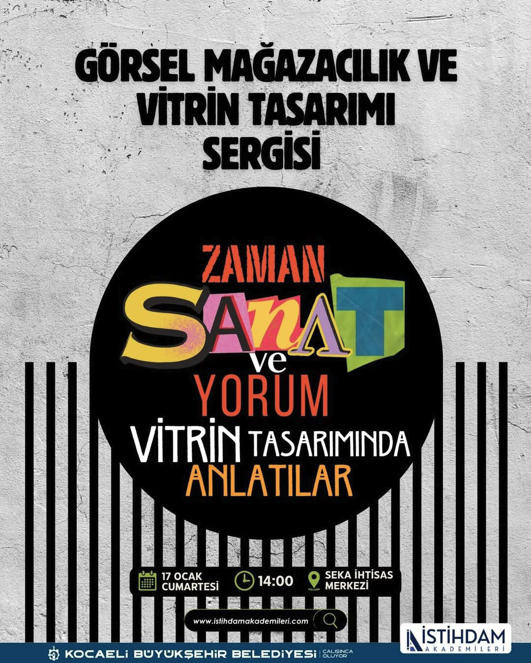 Kocaeli Zaman Sanat Ve Yorum Vitrin Tasarımında Anlatılar Sergisi 3
