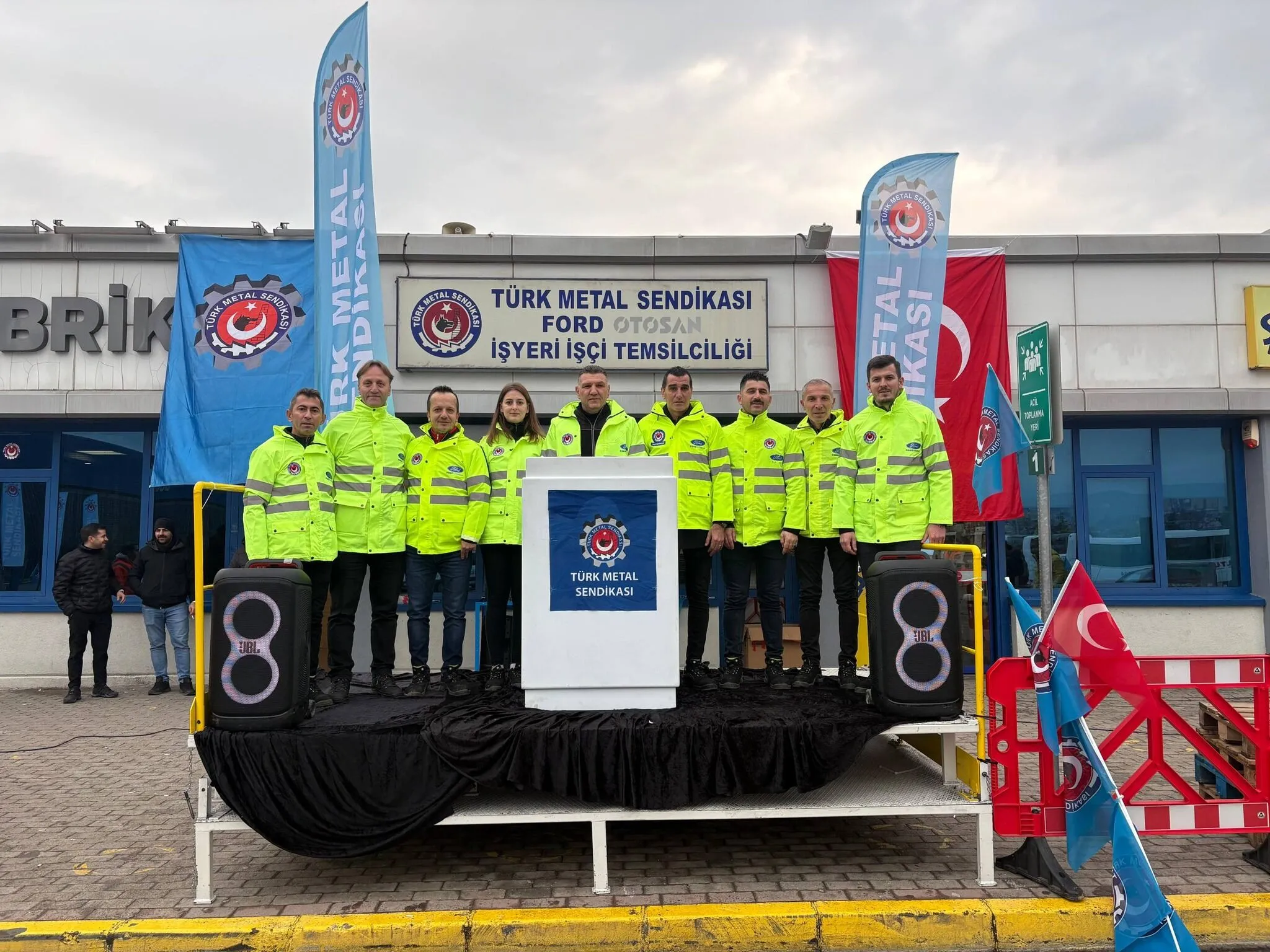 Türk Metal Sendikası’ndan Ford Otosan’da Güçlü Mesaj Kocaeli Tv