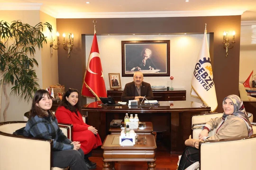 Kocaeli Gebze’de Sağlık Çalışanlarından Başkan Büyükgöz’e Ziyaret-1