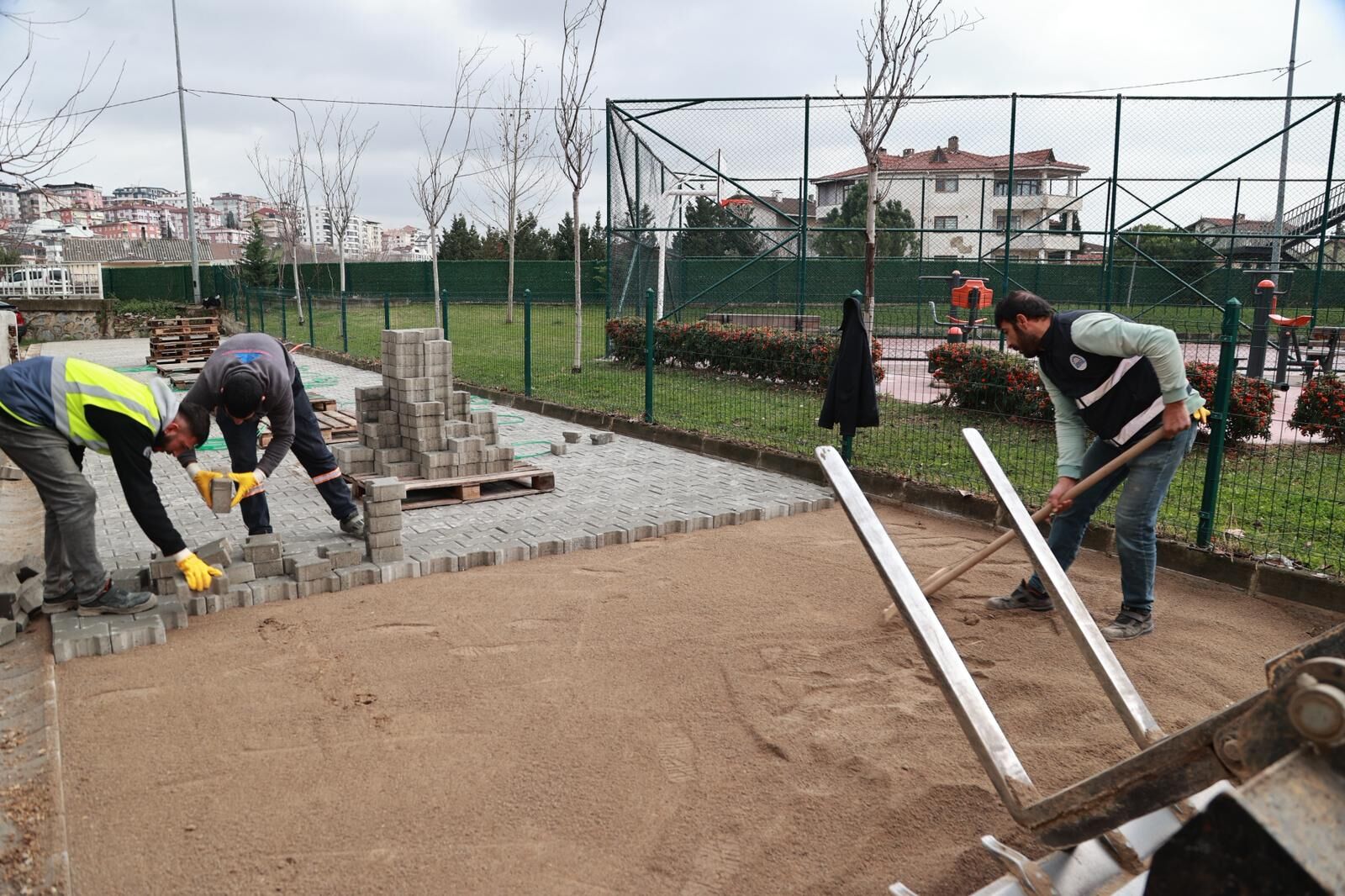 Gebze İstasyon Mahallesi’nde Parke Serimi Tamamlandı-3