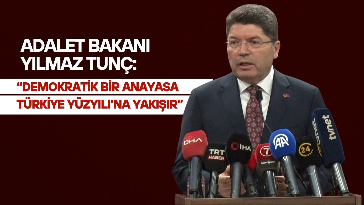 Adalet Bakani Yilmaz Tunc Yeni Anayasa