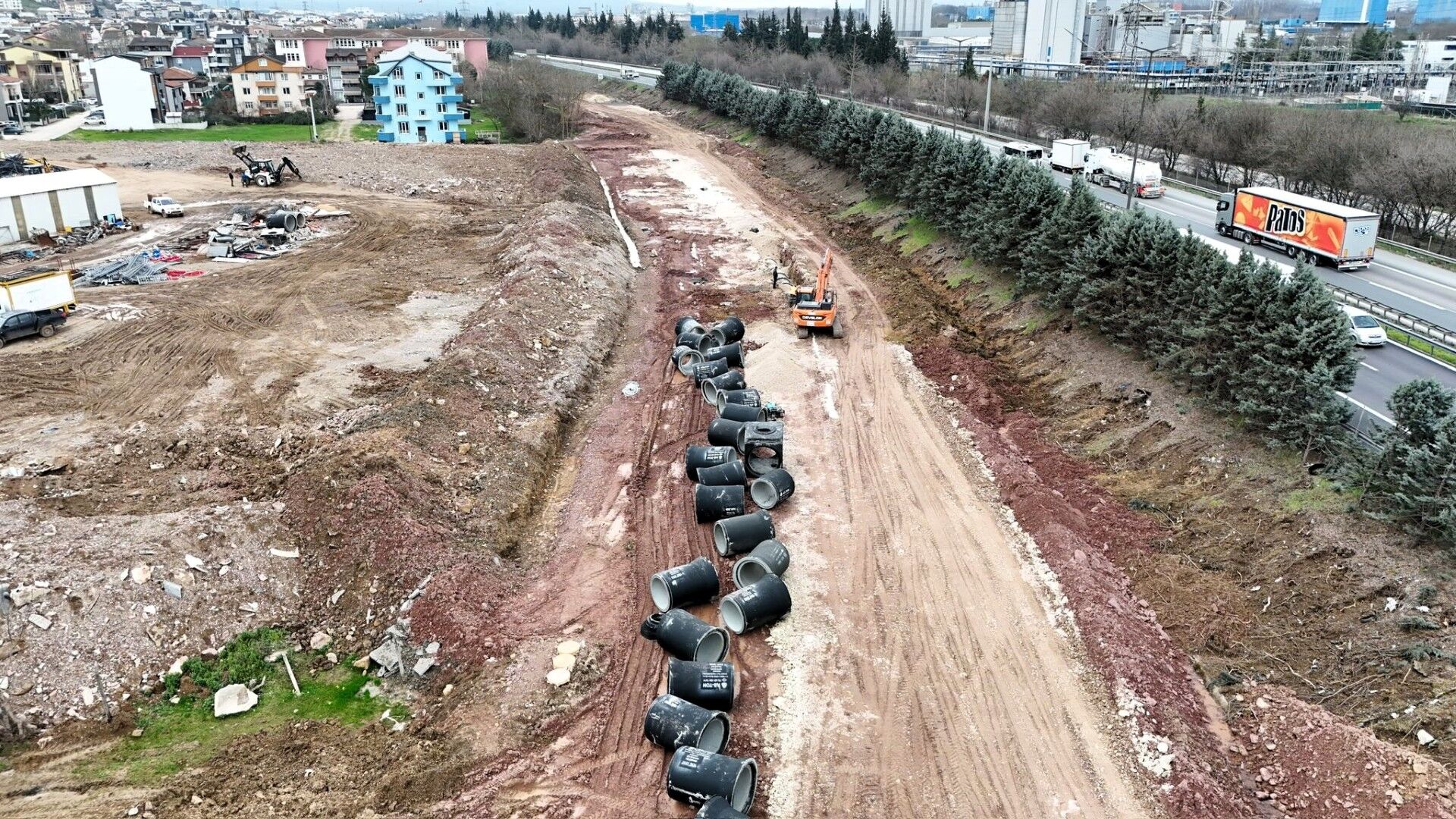 Alikahya Tem Bağlantı Yolu'nda Çalışmalar Tam Gaz (1)-1