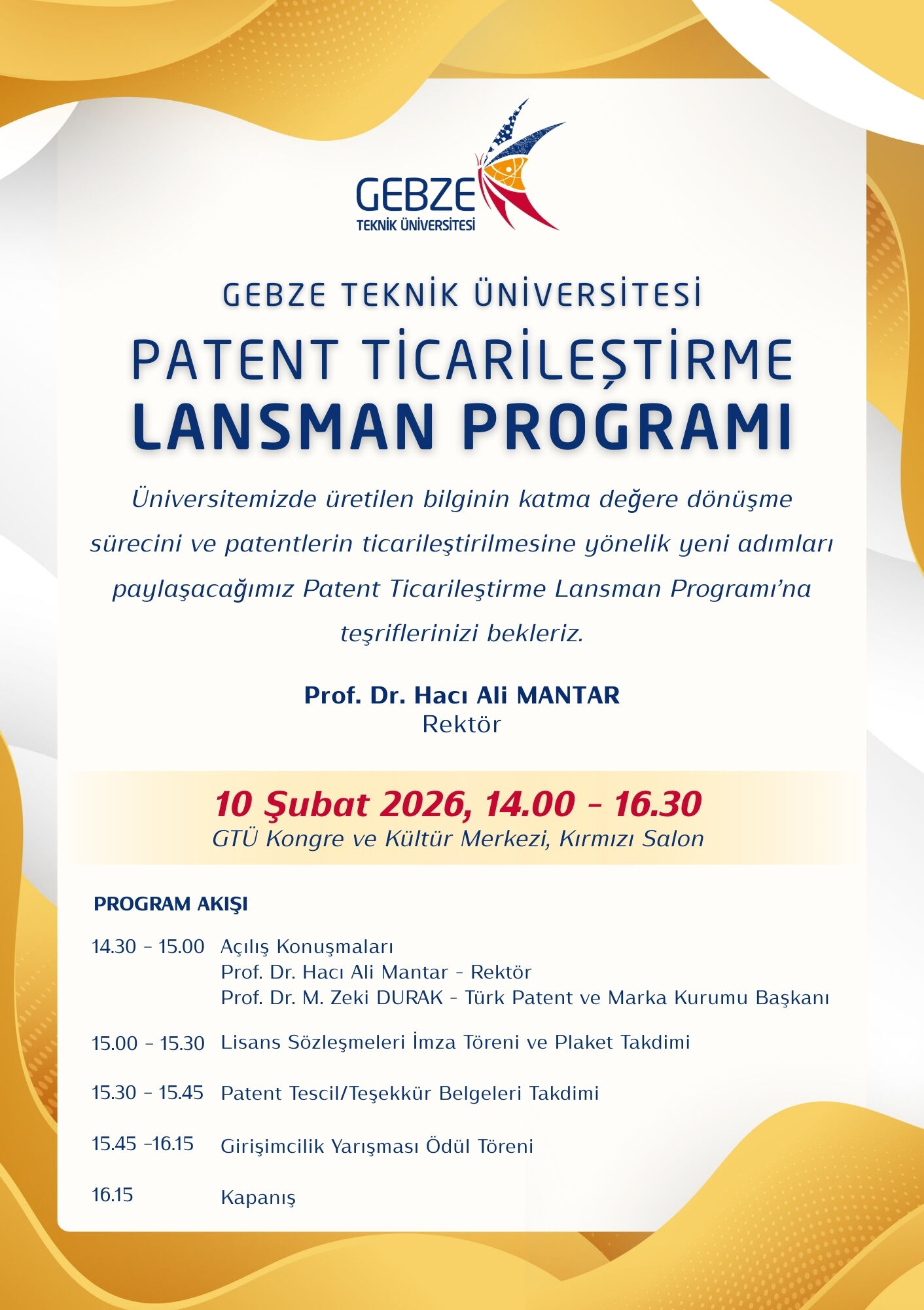 Gtu Lansman Daveti̇ye