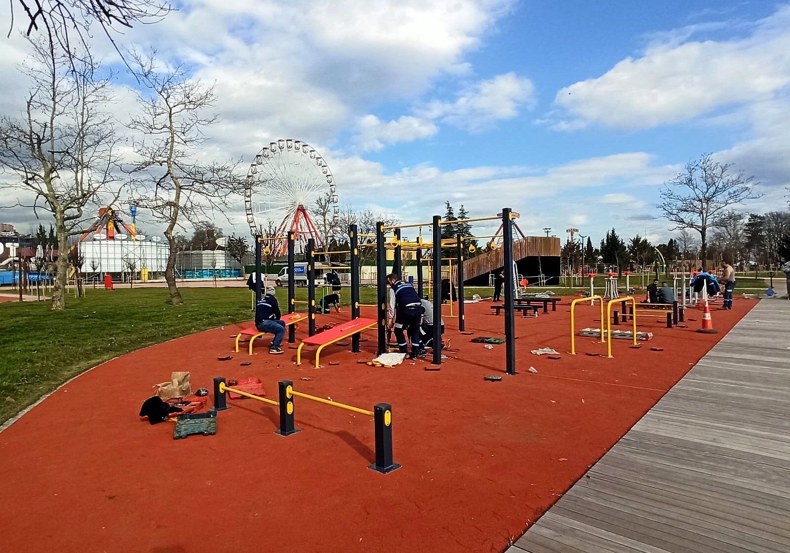 İzmit Millet Bahçesi Yeni Spor Alanlarına Kavuştu (2)