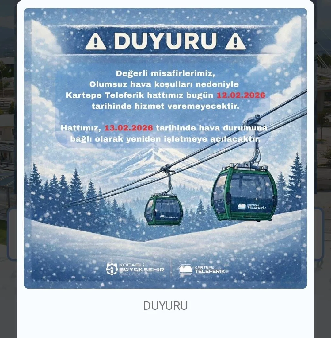 Kartepe Teleferik 1