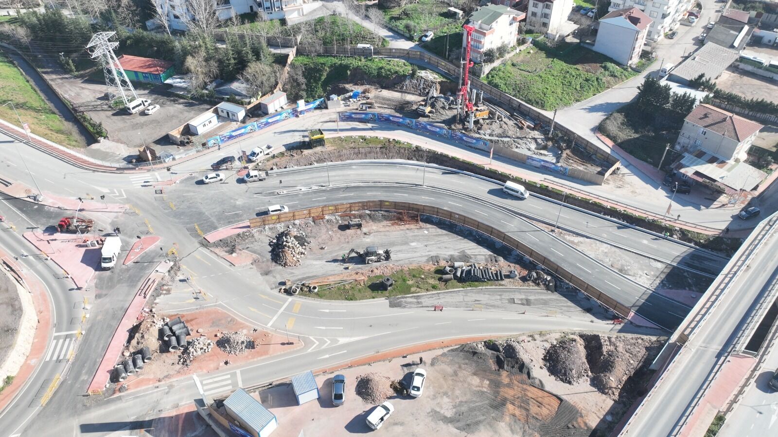 Kaşkaldere Bağlantı Yolu Trafiğe Açıldı (3)