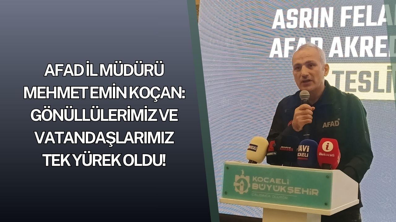 Kocaeli 6 Subat Asrin Felaketi Anma Arma Teslimi