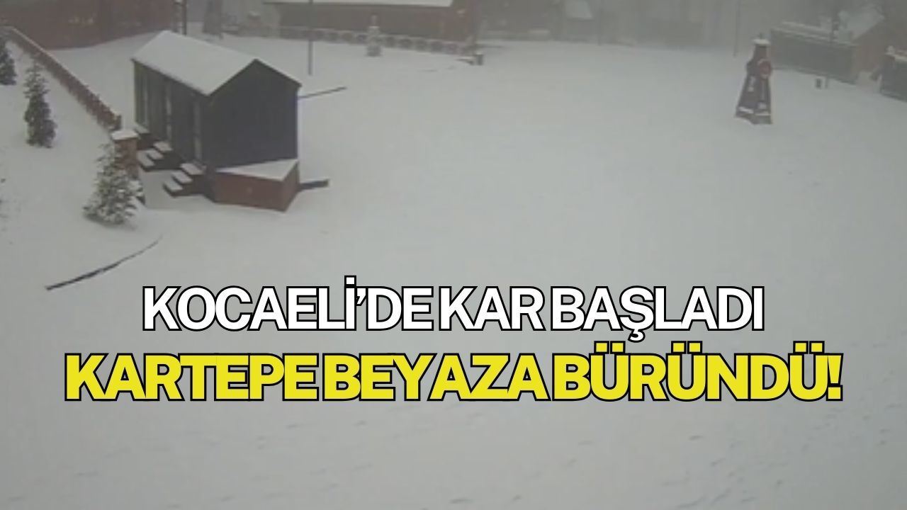 Kocaeli Kartepe Kar Yagisi 22Subat2026