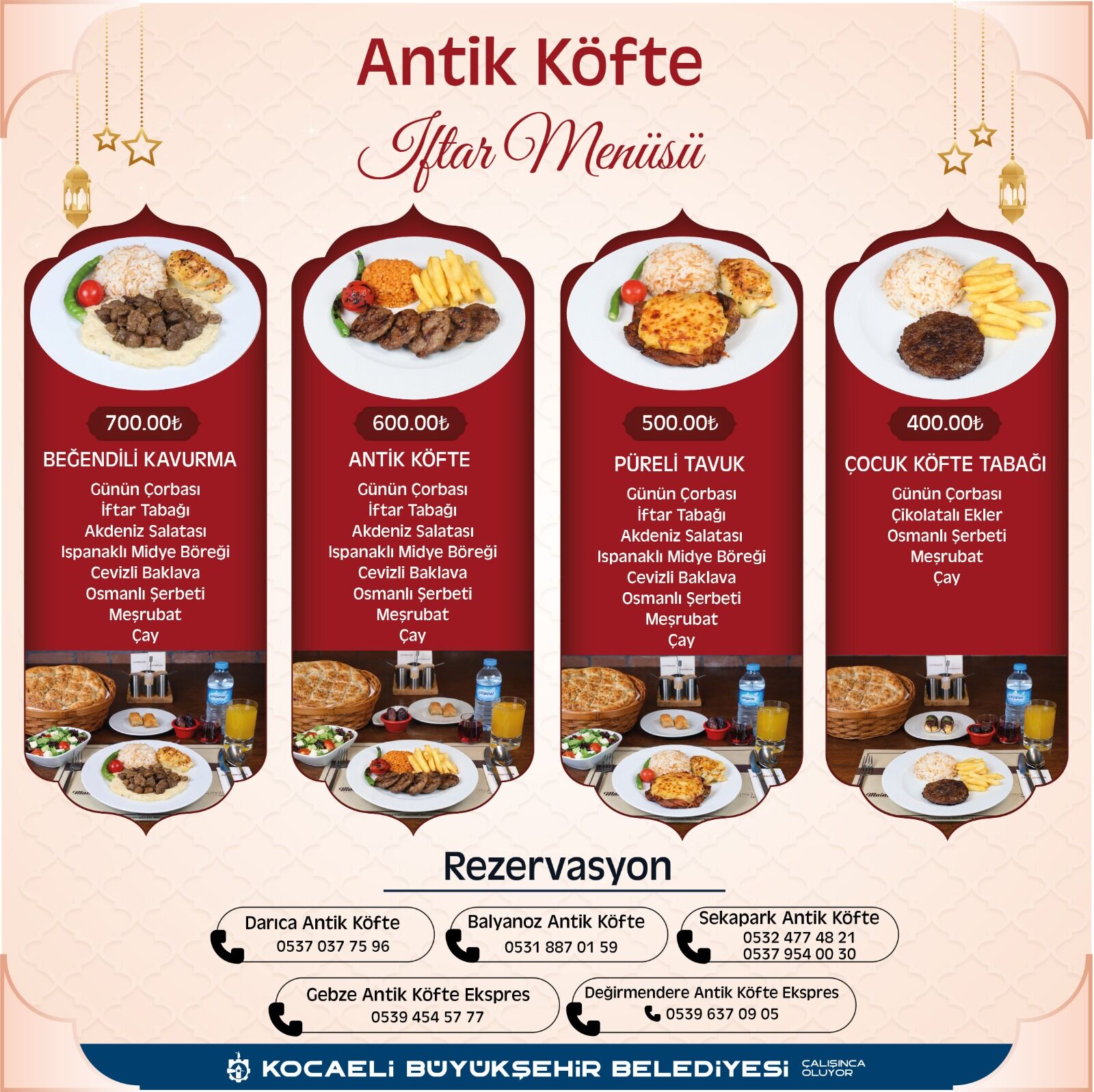 Ramazan'a Özel Iftar Sofrası Antikkapı'da (2)