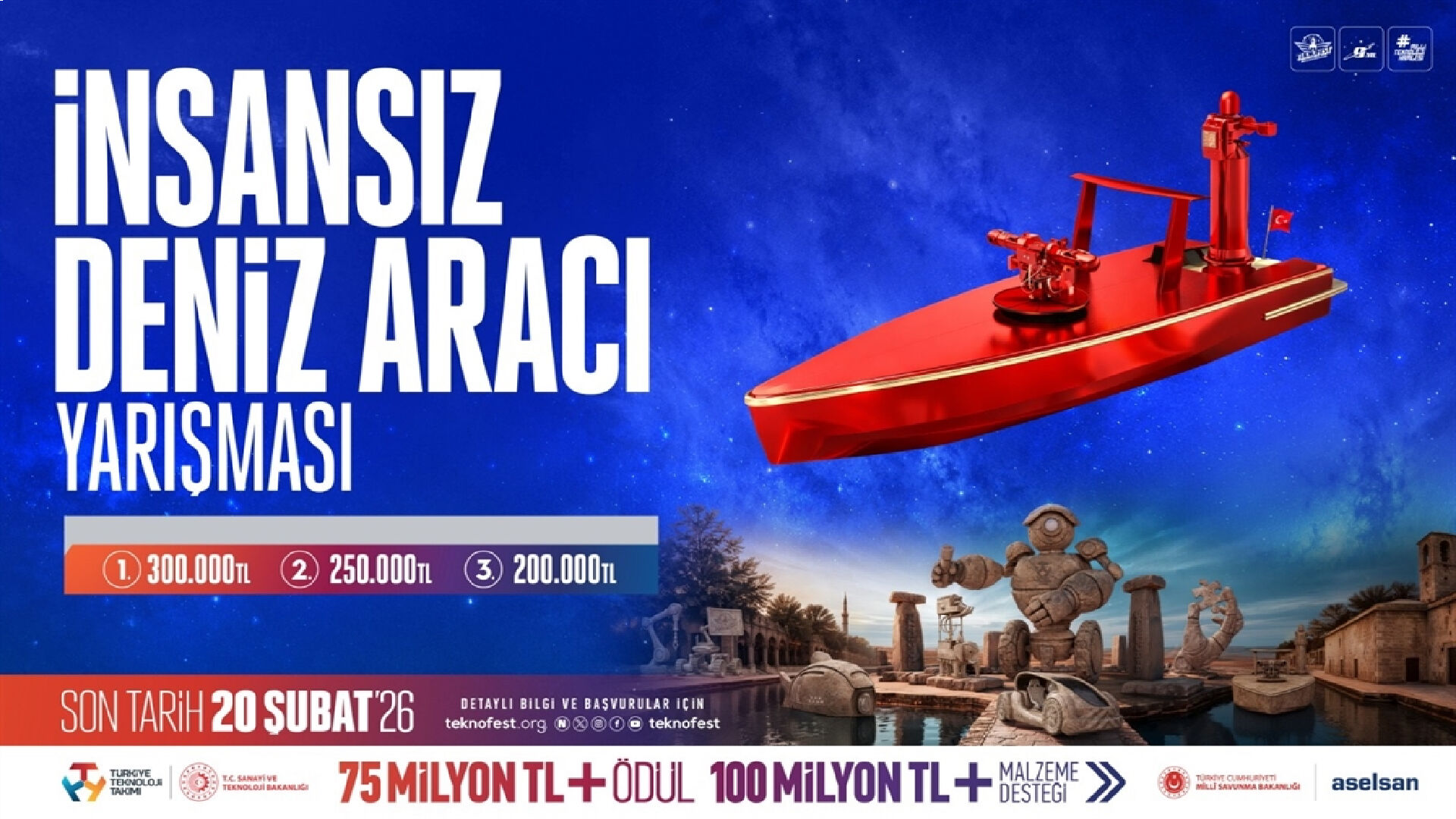 Teknofest 2026 Insansiz Deniz Araci Yarismasi Basvuru 2