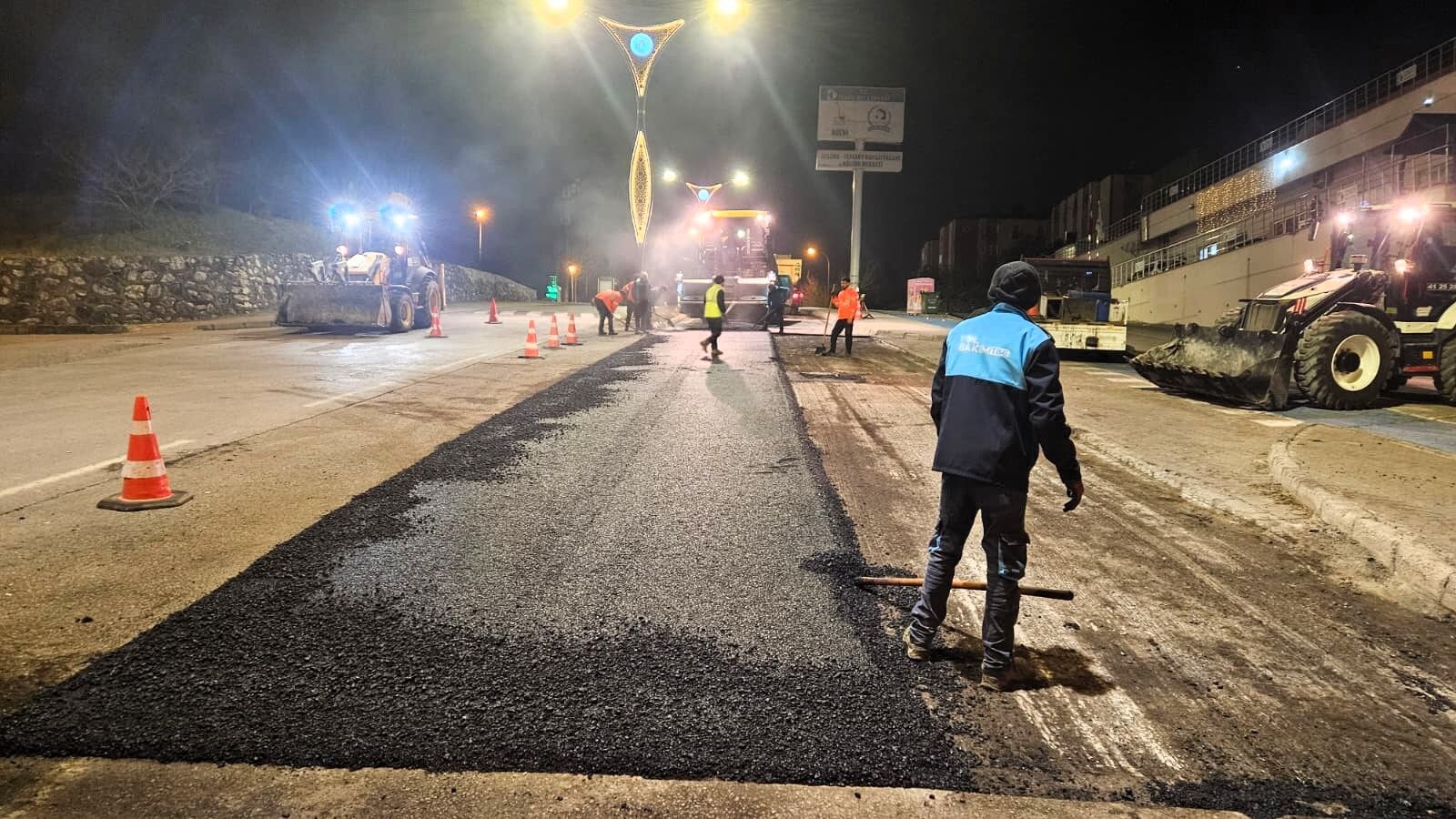 Büyükşehir'den Yoğun Asfalt Mesaisi (2)