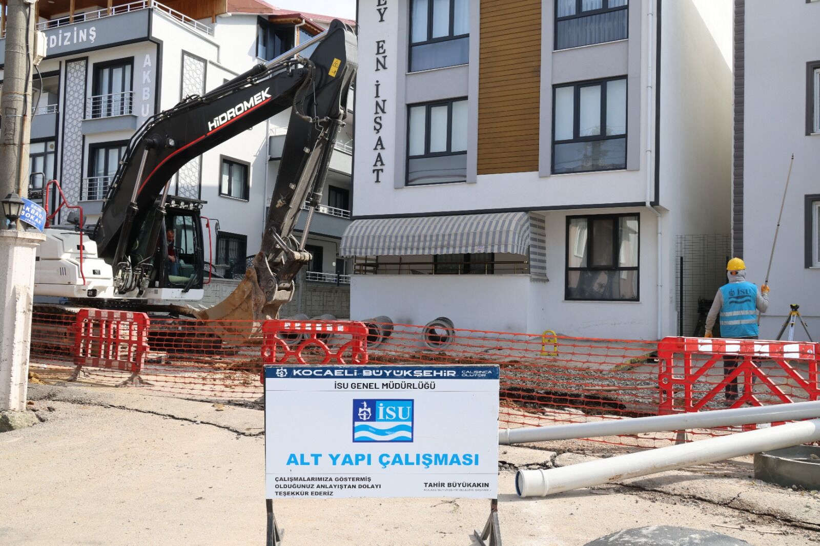 Deri̇nce’de Altyapi Çalişmalari Tüm Hiziyla Sürüyor (4)
