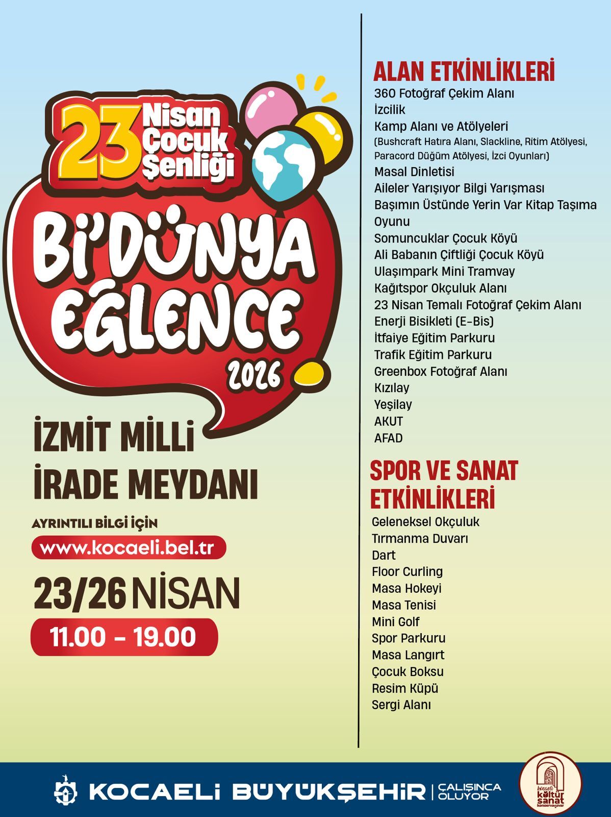 23 Nisan Coşkusu Çocuklarla Paylaşılacak (8)
